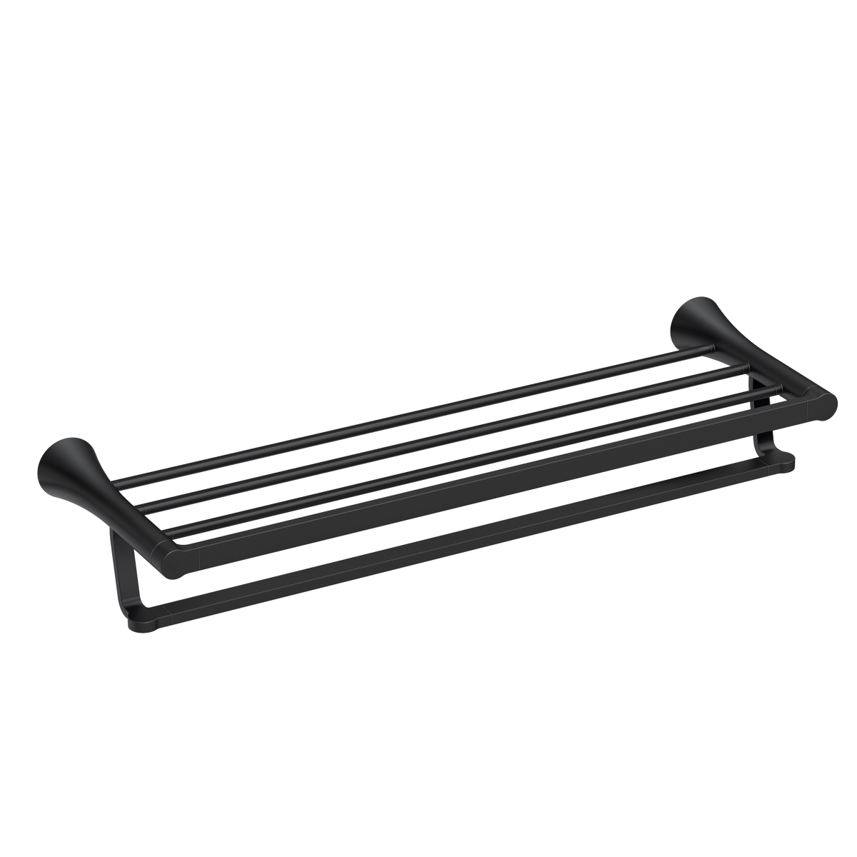 Moen Mikah Towel Shelf Y0794 in Matte Black (Y0794BL)