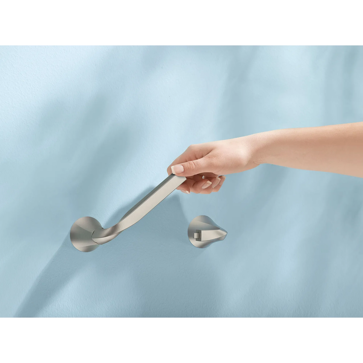 Moen Oxby Toilet Paper Holder Y1208 in Brushed Nickel (Y1208BN) - view 3