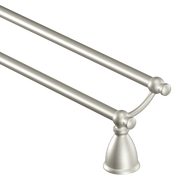 Moen Caldwell 24" Double Towel Bar Y3122 in Brushed Nickel (Y3122BN)