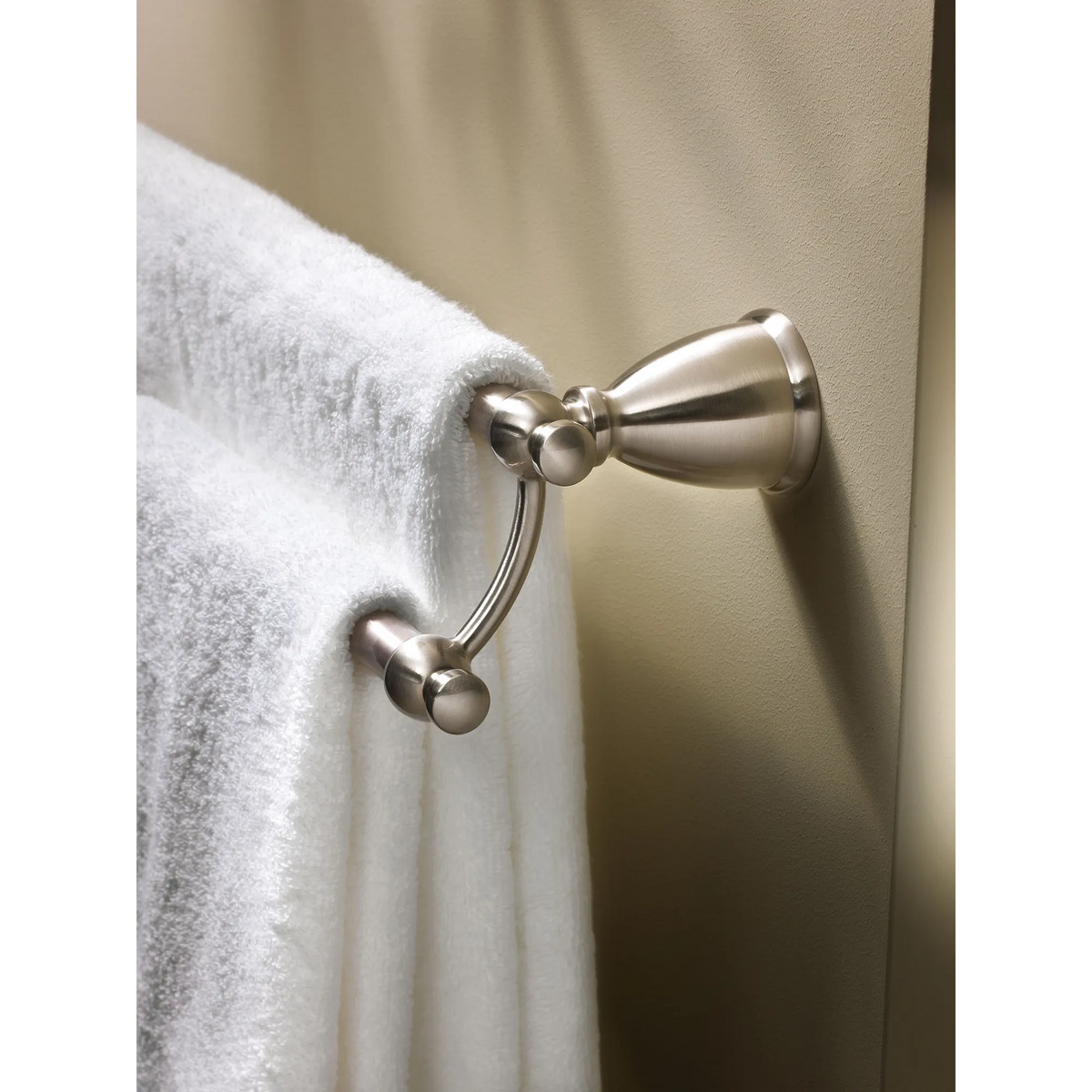 Moen Caldwell 24" Double Towel Bar Y3122 in Mediterranean Bronze (Y3122BRB) - view 5