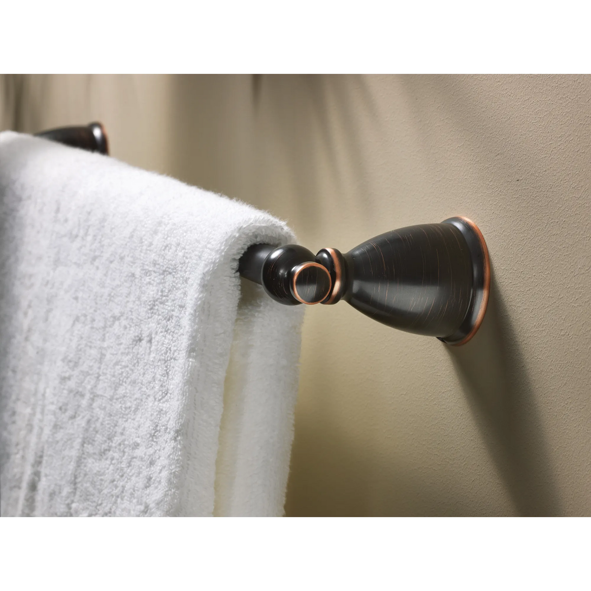 Moen Caldwell 18" Towel Bar Y3118 in Brushed Nickel (Y3118BN) - view 6