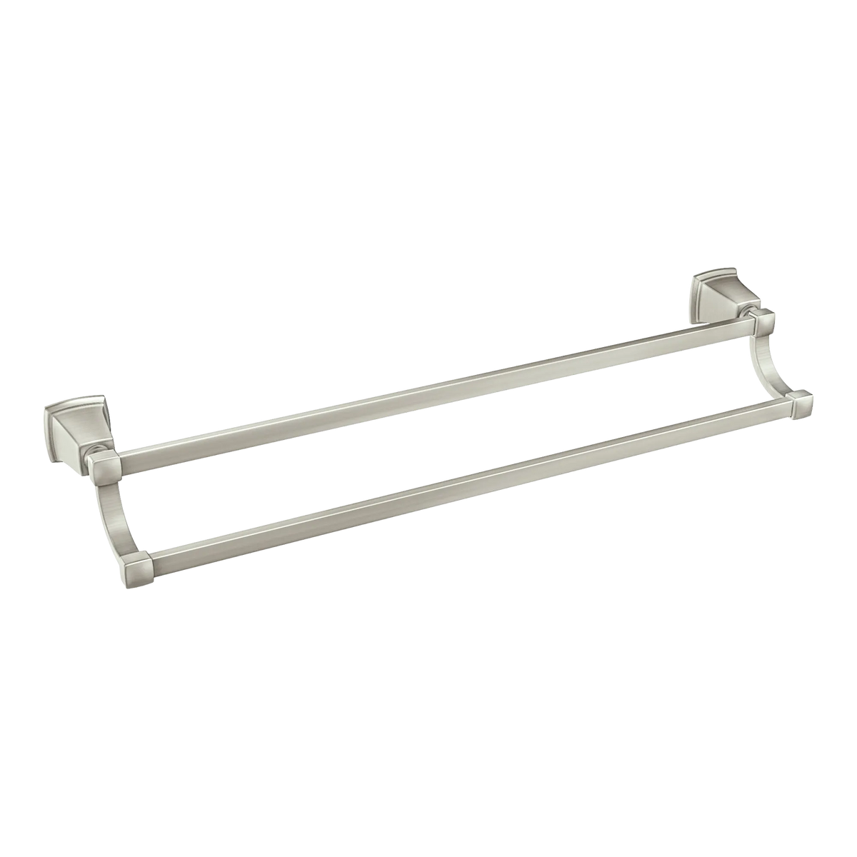 Moen Boardwalk 24" Double Towel Bar Y3222 in Brushed Nickel (Y3222BN) - view 2