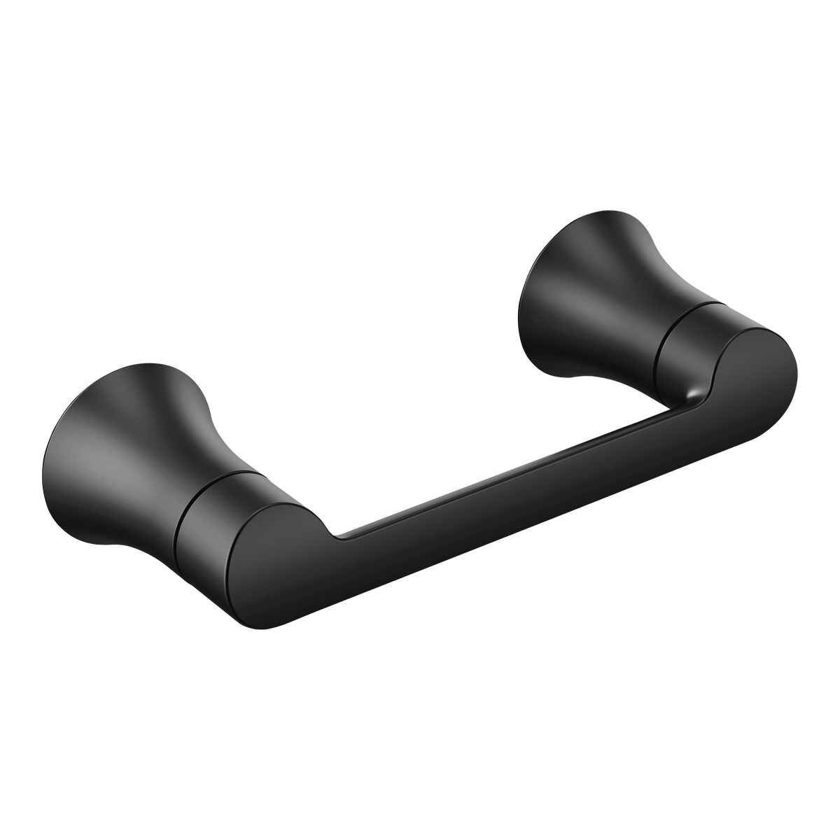 Moen Doux Pivoting Toilet Paper Holder YB0208 in Matte Black (YB0208BL)