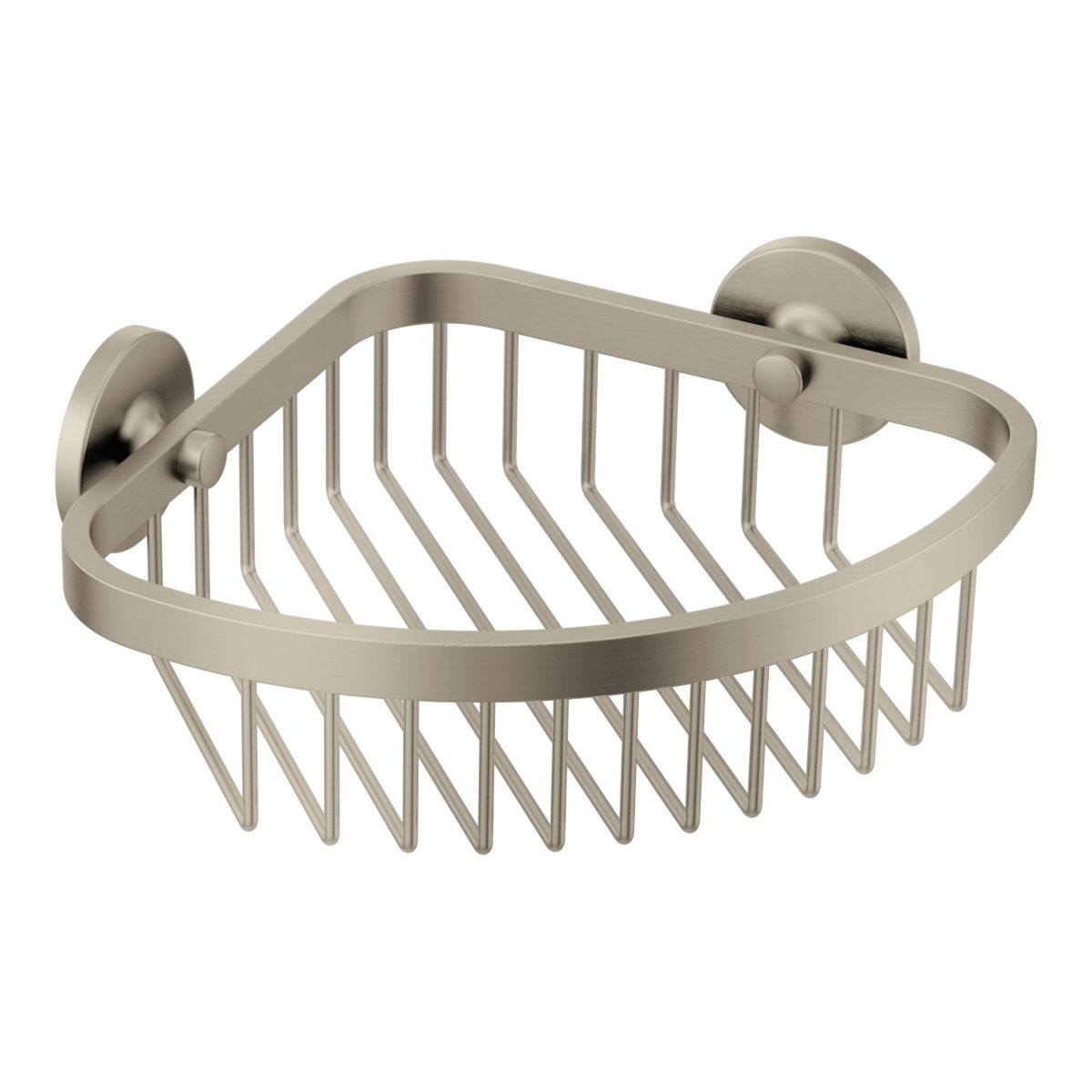 Moen Hotel Motel Shower Basket YB0275 in Brushed Nickel (YB0275BN)