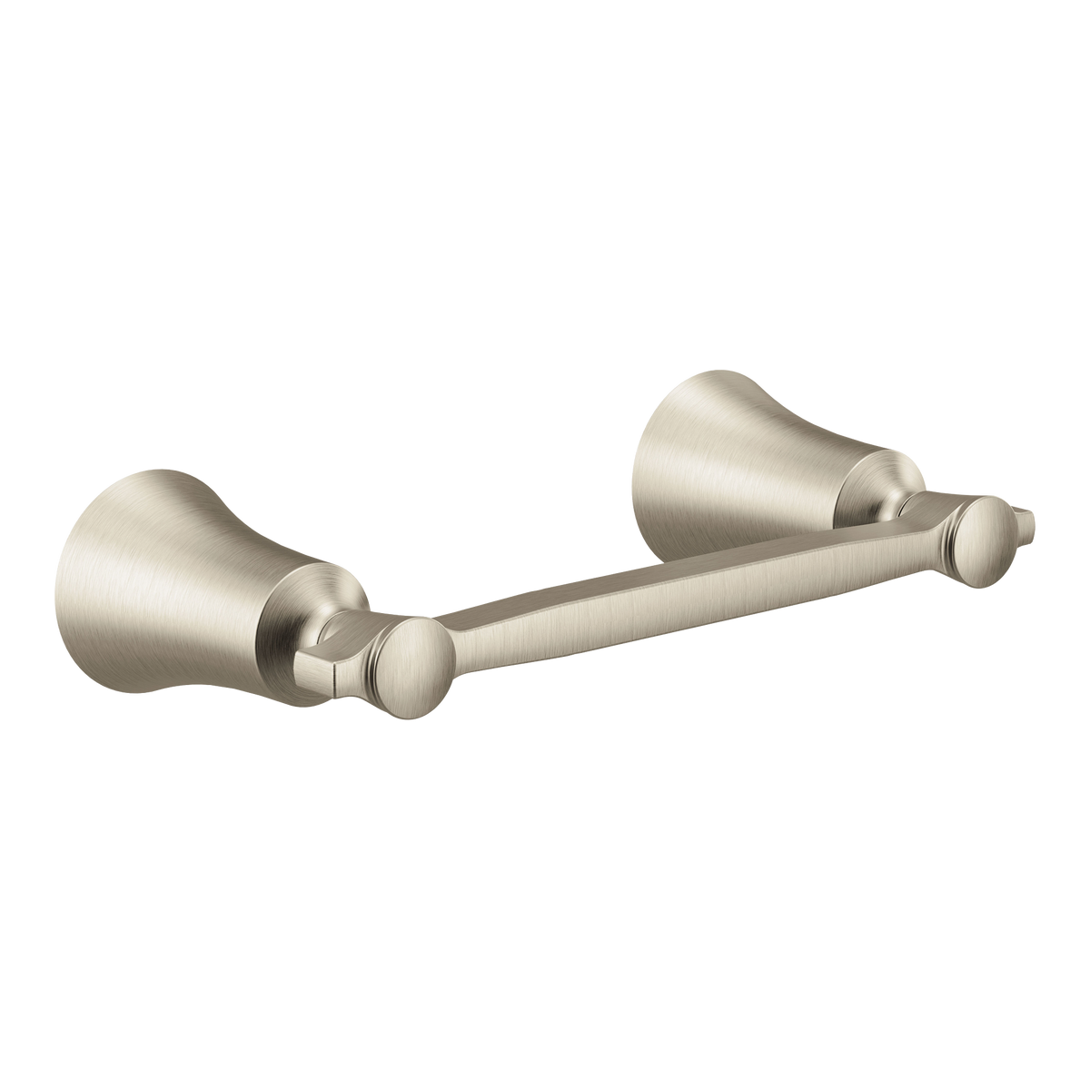 Moen Flara Pivoting Paper Holder YB0308 in Brushed Nickel (YB0308BN)