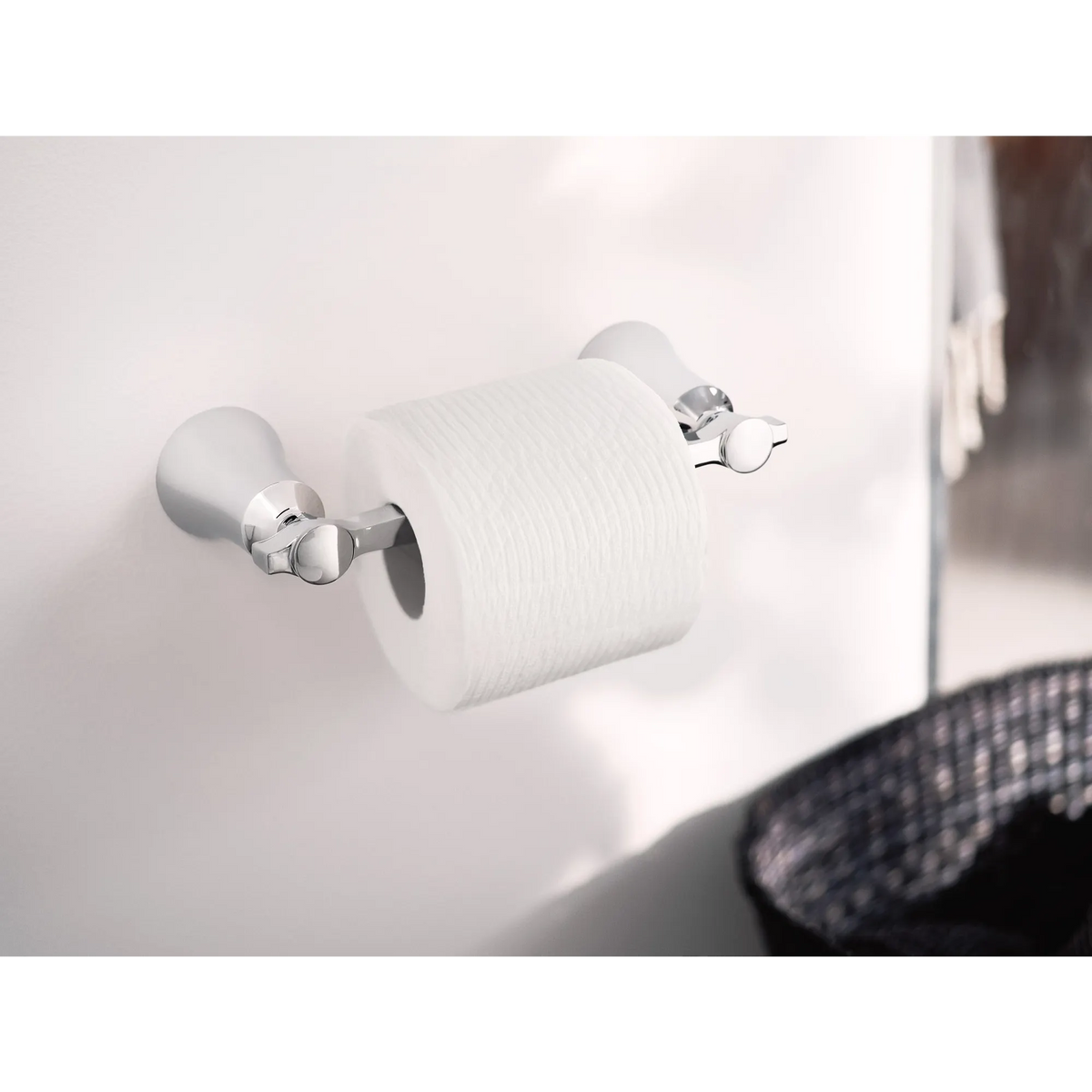 Moen Flara Pivoting Paper Holder YB0308 in Chrome (YB0308CH) - view 2