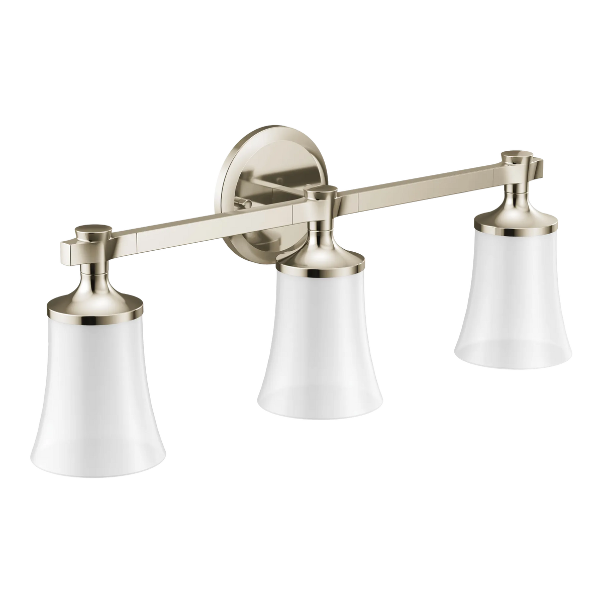 Moen Flara Three Globe Bath Light YB0363 in Polished Nickel (YB0363NL) - view 2
