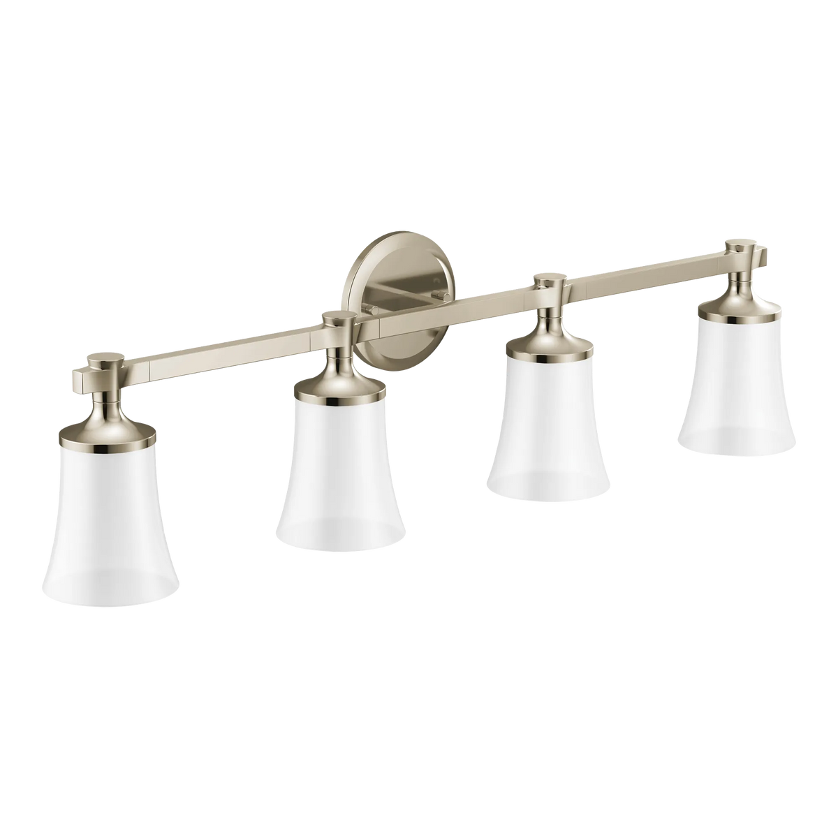 Moen Flara Four Globe Bath Light YB0364 in Polished Nickel (YB0364NL) - view 2