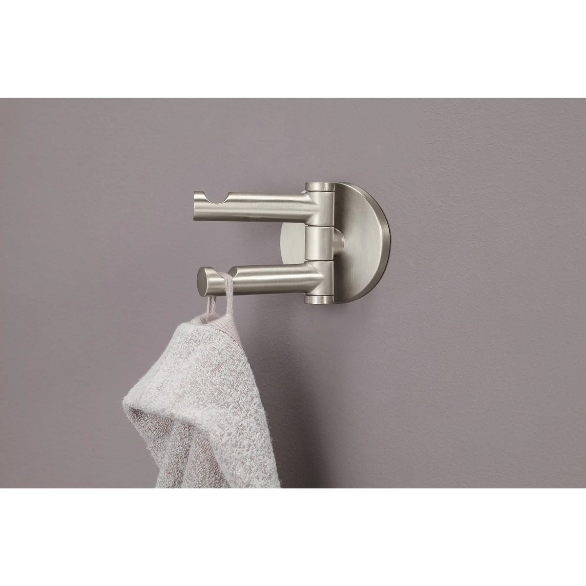 Moen Align Double Robe Hook YB0402 in Brushed Nickel (YB0402BN) - view 2