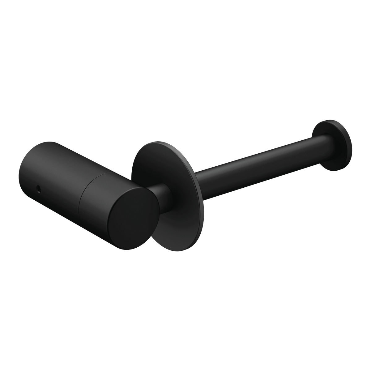Moen Align Single-Post Toilet Paper Holder YB0409 in Matte Black (YB0409BL)