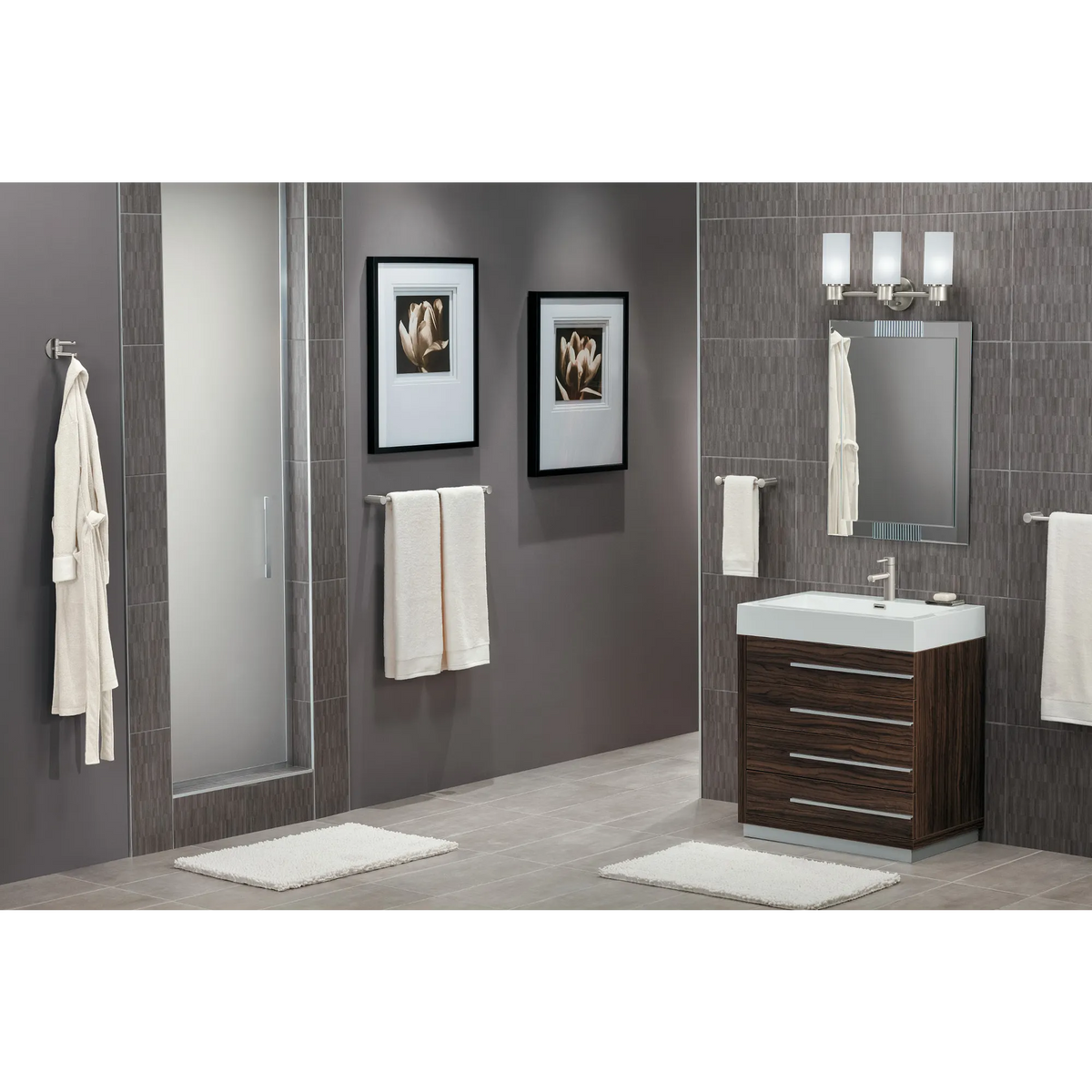 Moen Align Single Robe Hook YB0403 in Brushed Nickel (YB0403BN) - view 3