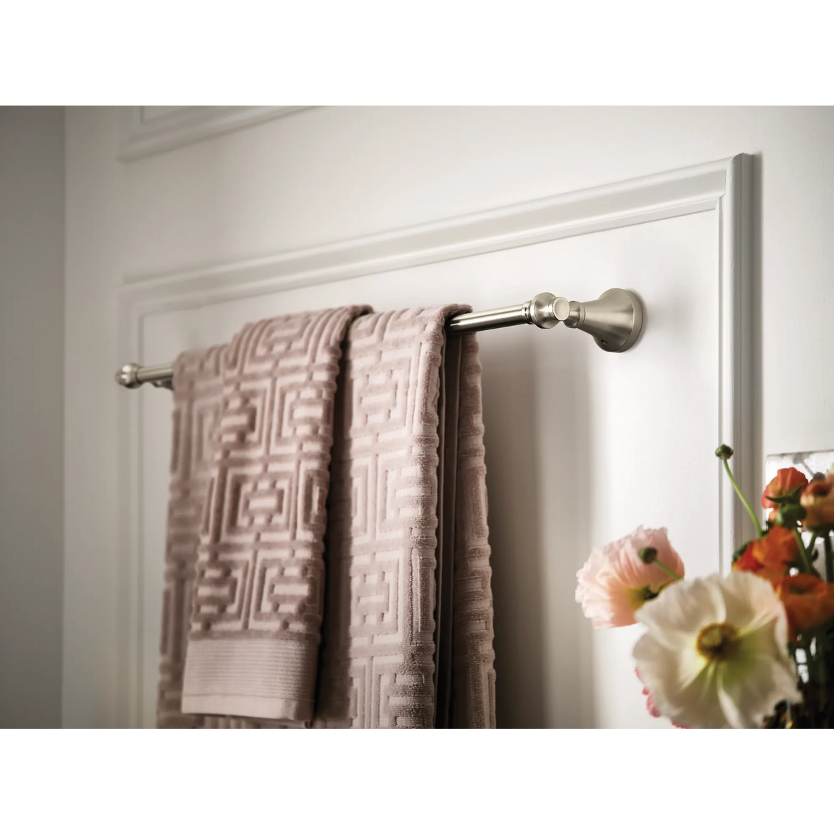 Moen Colinet Towel Bar YB0524 in Brushed Nickel (YB0524BN) - view 4