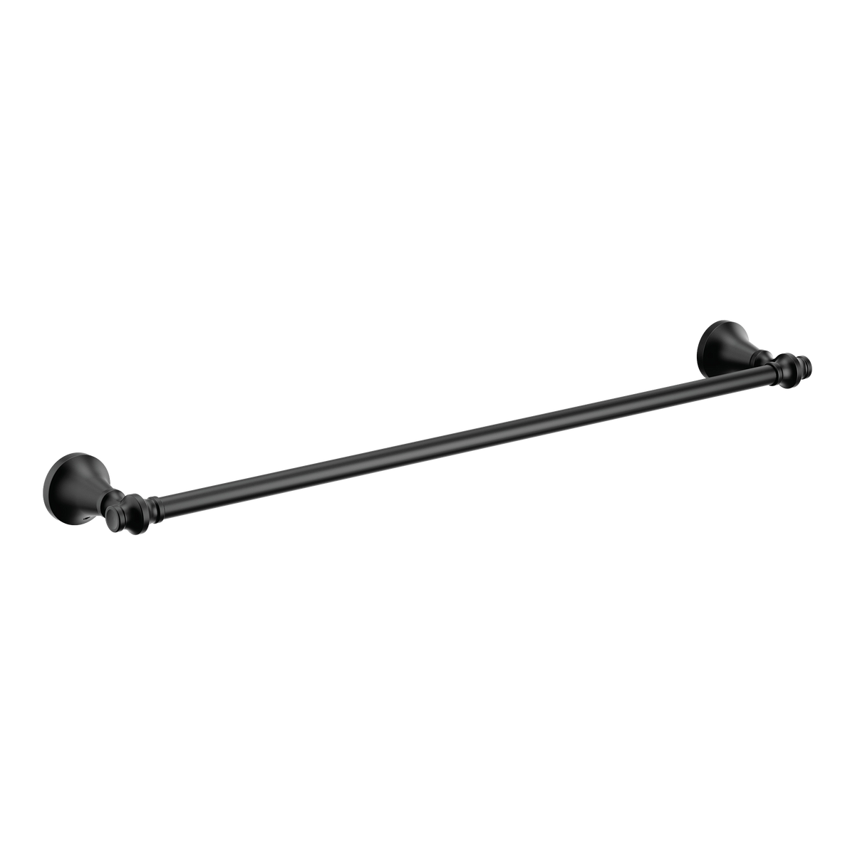 Moen Colinet Towel Bar YB0524 in Matte Black (YB0524BL)