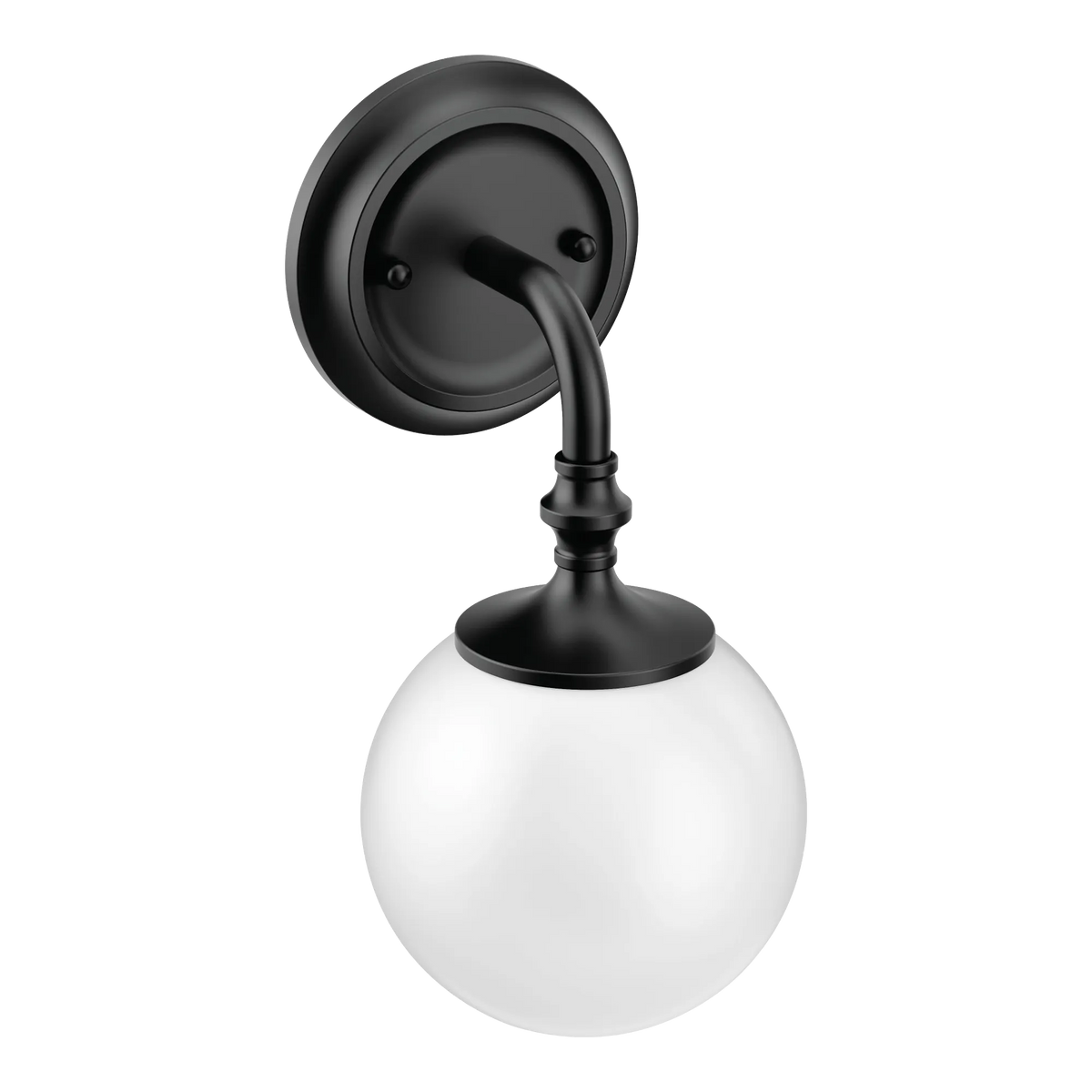 Moen Colinet One Globe Bath Light YB0561 in Matte Black (YB0561BL) - view 2