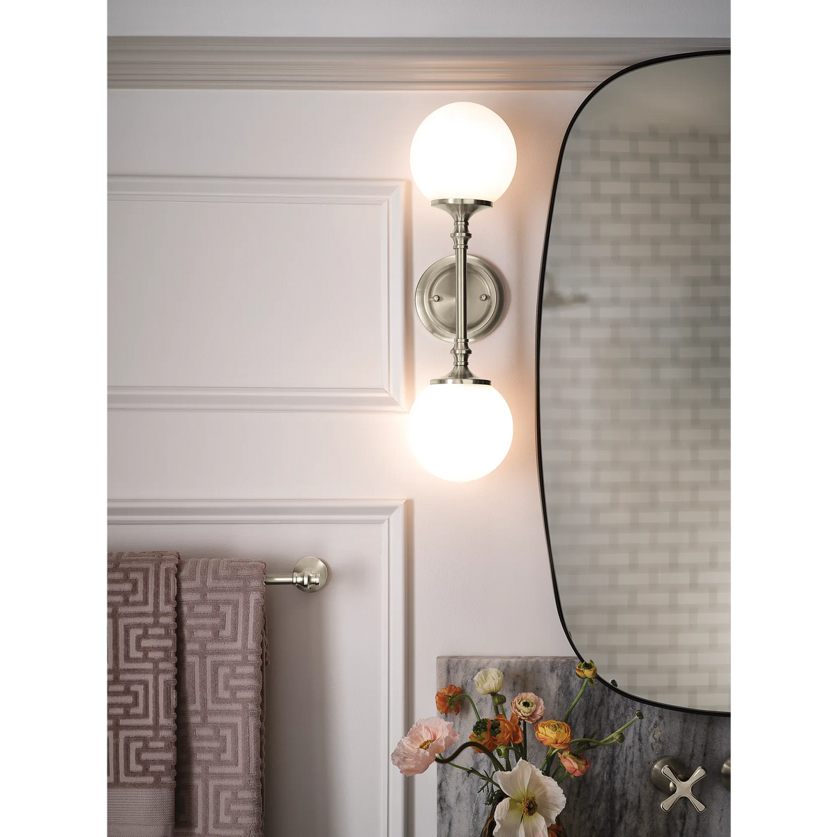 Moen Colinet Towel Bar YB0524 in Brushed Nickel (YB0524BN) - view 7