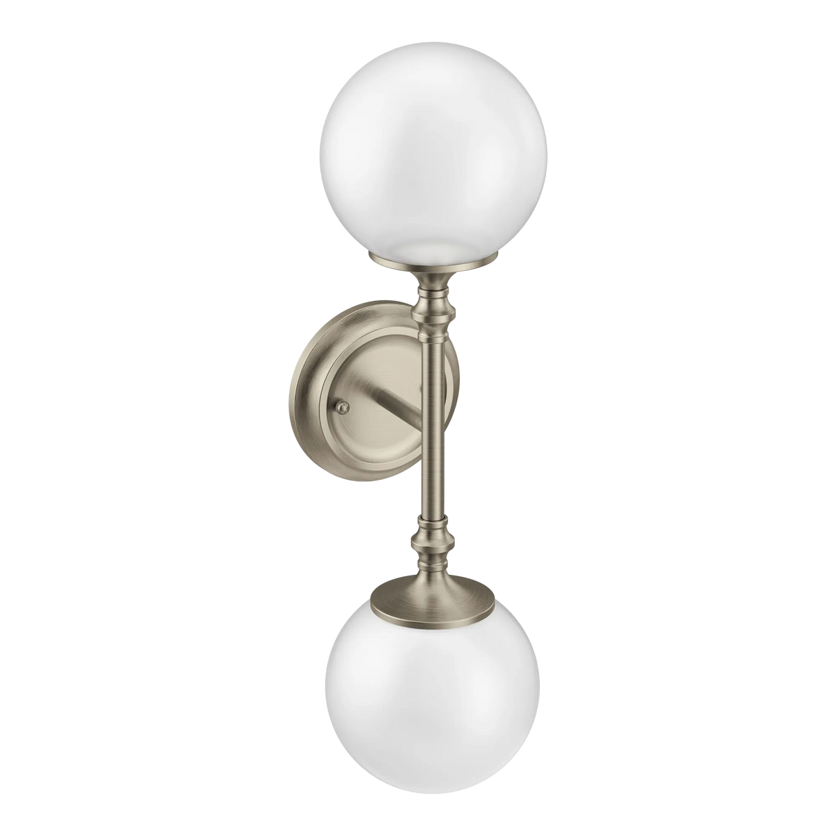 Moen Colinet Two Globe Bath Light YB0562 in Brushed Nickel (YB0562BN) - view 2