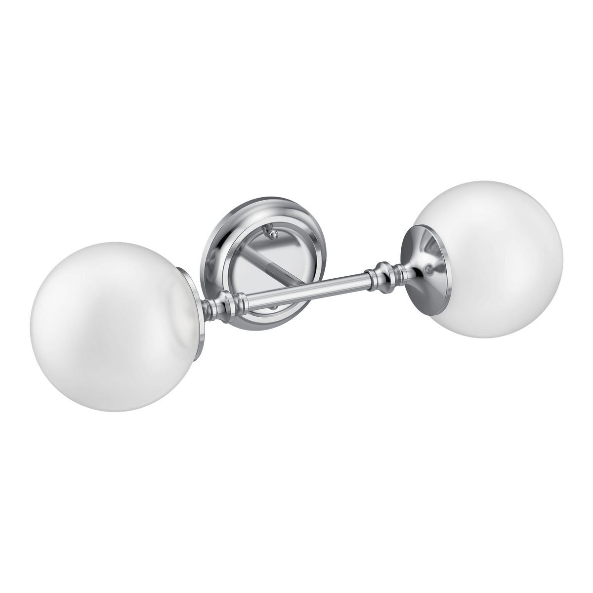 Moen Colinet Two Globe Bath Light YB0562 in Chrome (YB0562CH)