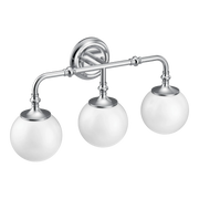 Moen Colinet Three Globe Bath Light YB0563 in Chrome (YB0563CH) - view 2