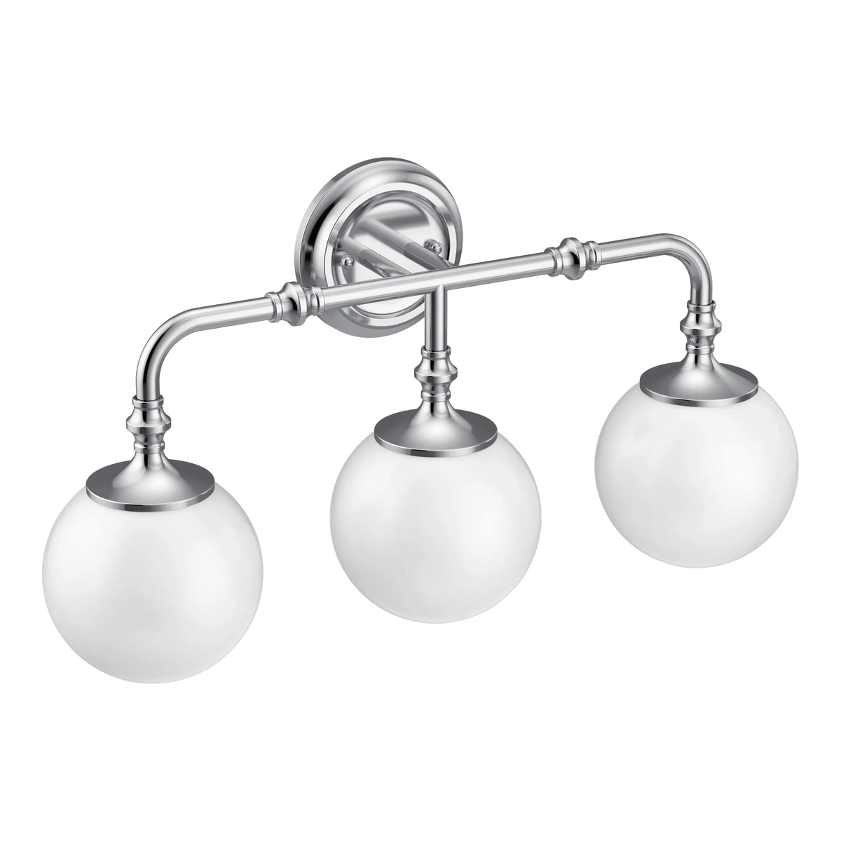 Moen Colinet Three Globe Bath Light YB0563 in Chrome (YB0563CH) - view 2