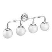 Moen Colinet Four Globe Bath Light YB0564 in Chrome (YB0564CH)