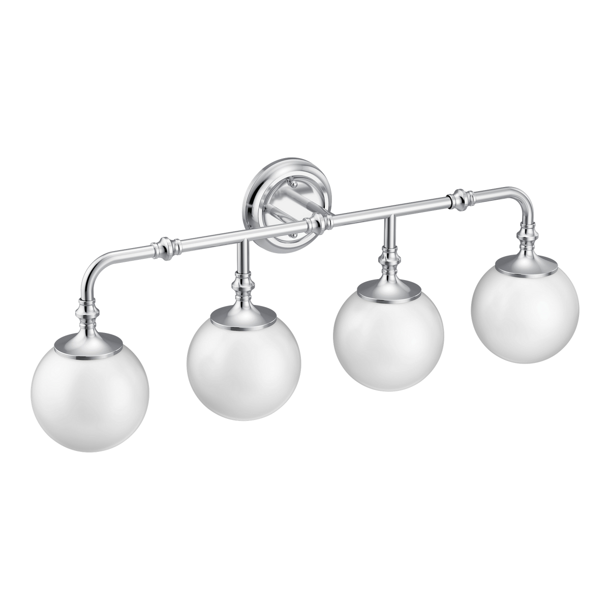 Moen Colinet Four Globe Bath Light YB0564 in Chrome (YB0564CH)
