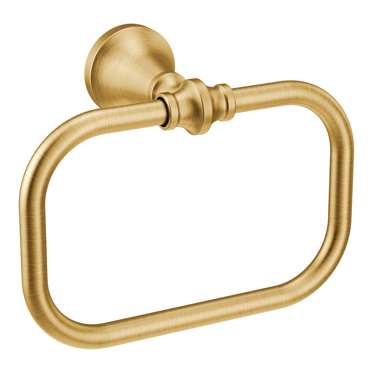 Moen Colinet Towel Ring YB0586 in Brushed Gold (YB0586BG)