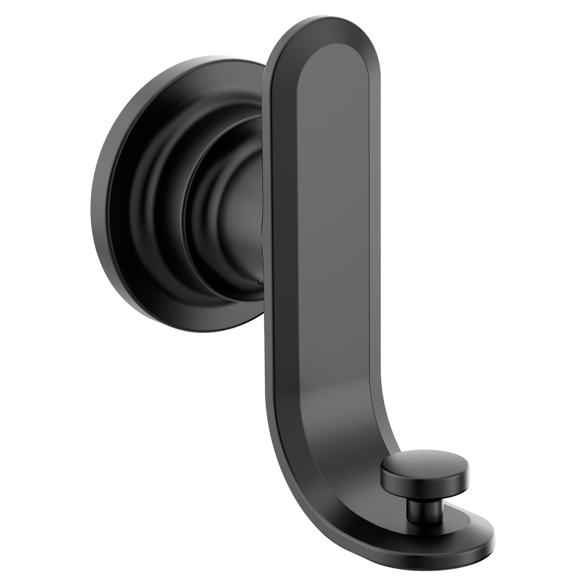Moen Greenfield Double Robe Hook YB1703 in Matte Black (YB1703BL)