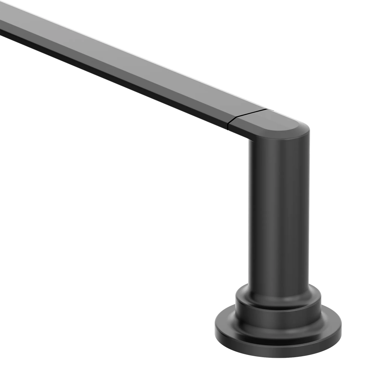 Moen Greenfield Towel Bar YB1718 in Matte Black (YB1718BL) - view 4