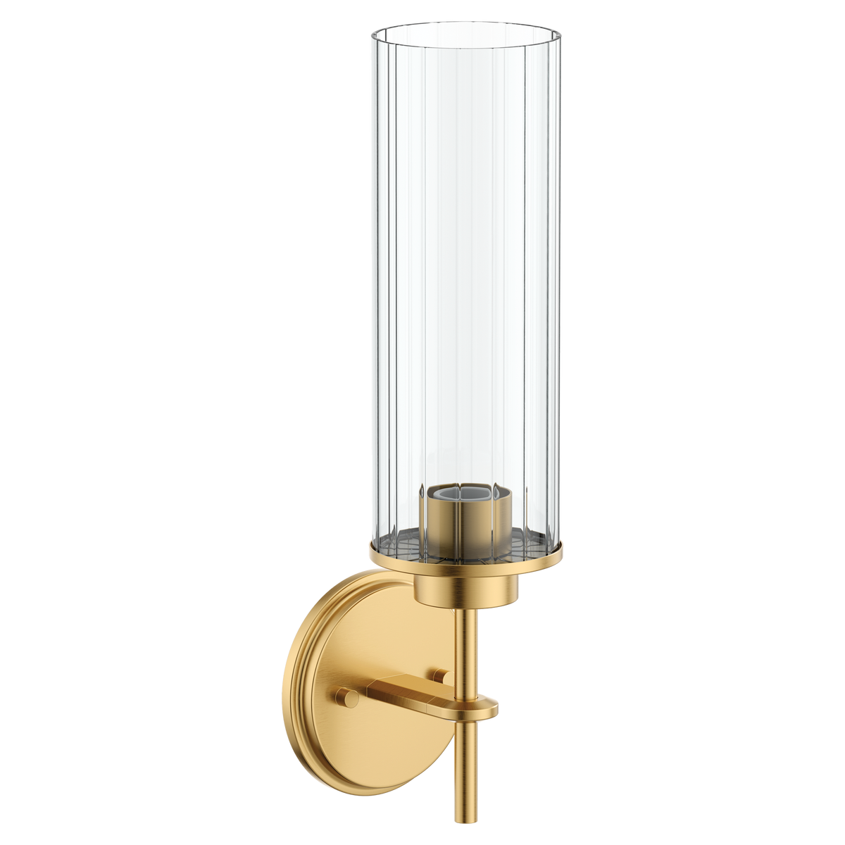 Moen Greenfield One Globe Bath Light YB1761 in Brushed Gold (YB1761BG)
