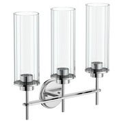 Moen Greenfield Three Globe Bath Light YB1763 in Chrome (YB1763CH)