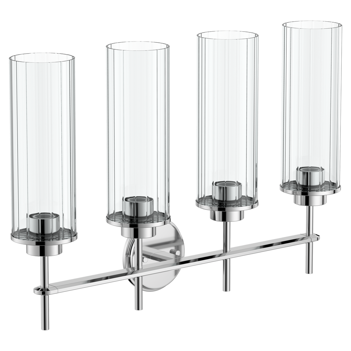 Moen Greenfield Four Globe Bath Light YB1764 in Chrome (YB1764CH)