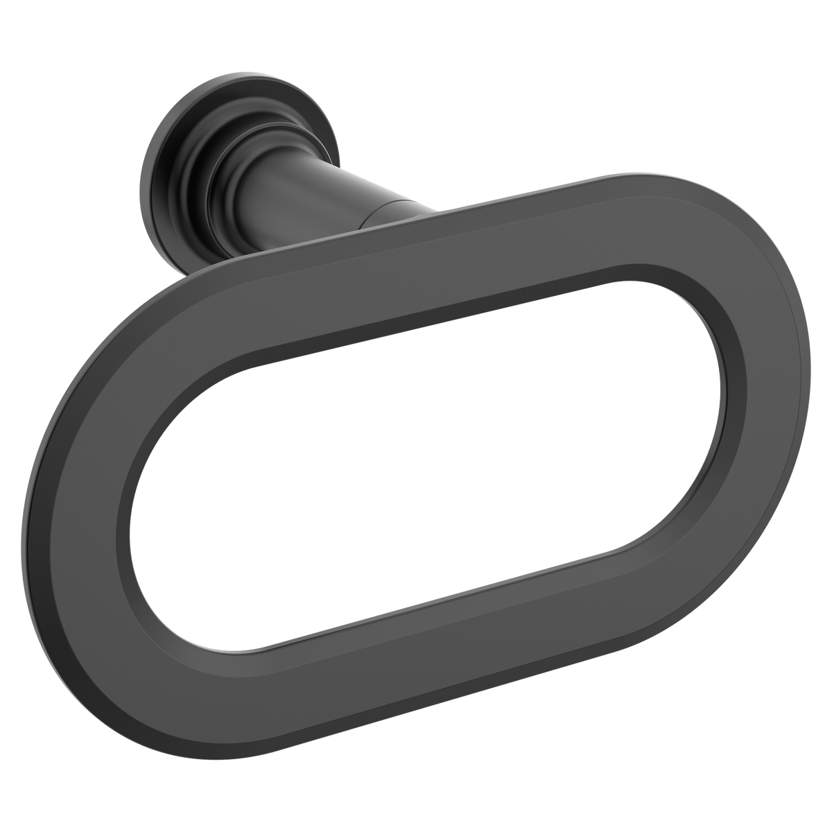 Moen Greenfield Towel Ring YB1786 in Matte Black (YB1786BL)
