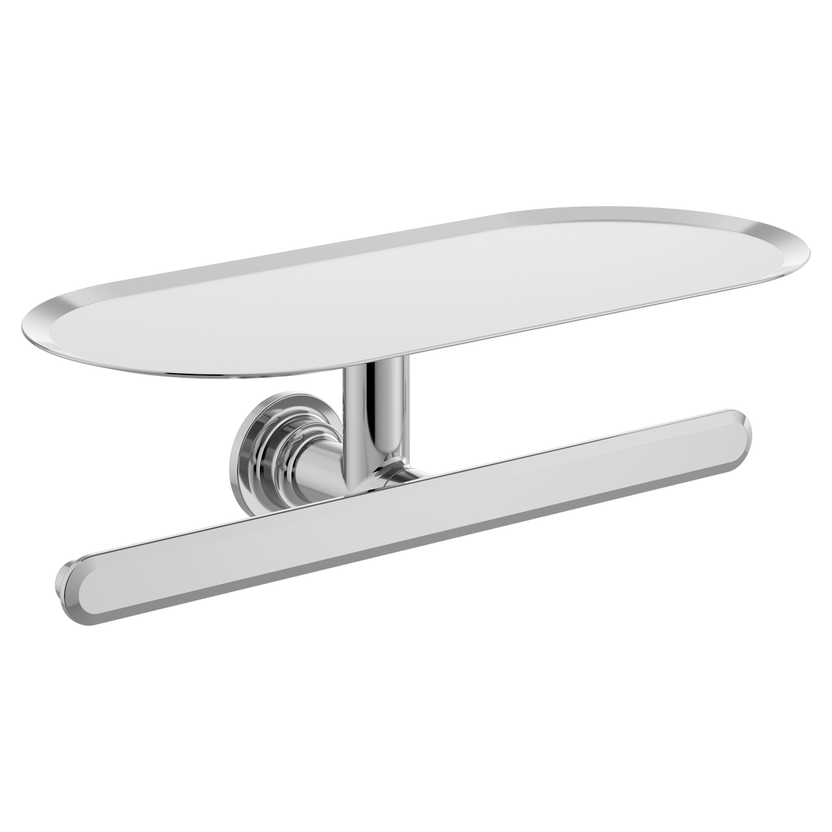 Moen Greenfield Double Paper Holder YB1788 in Chrome (YB1788CH)