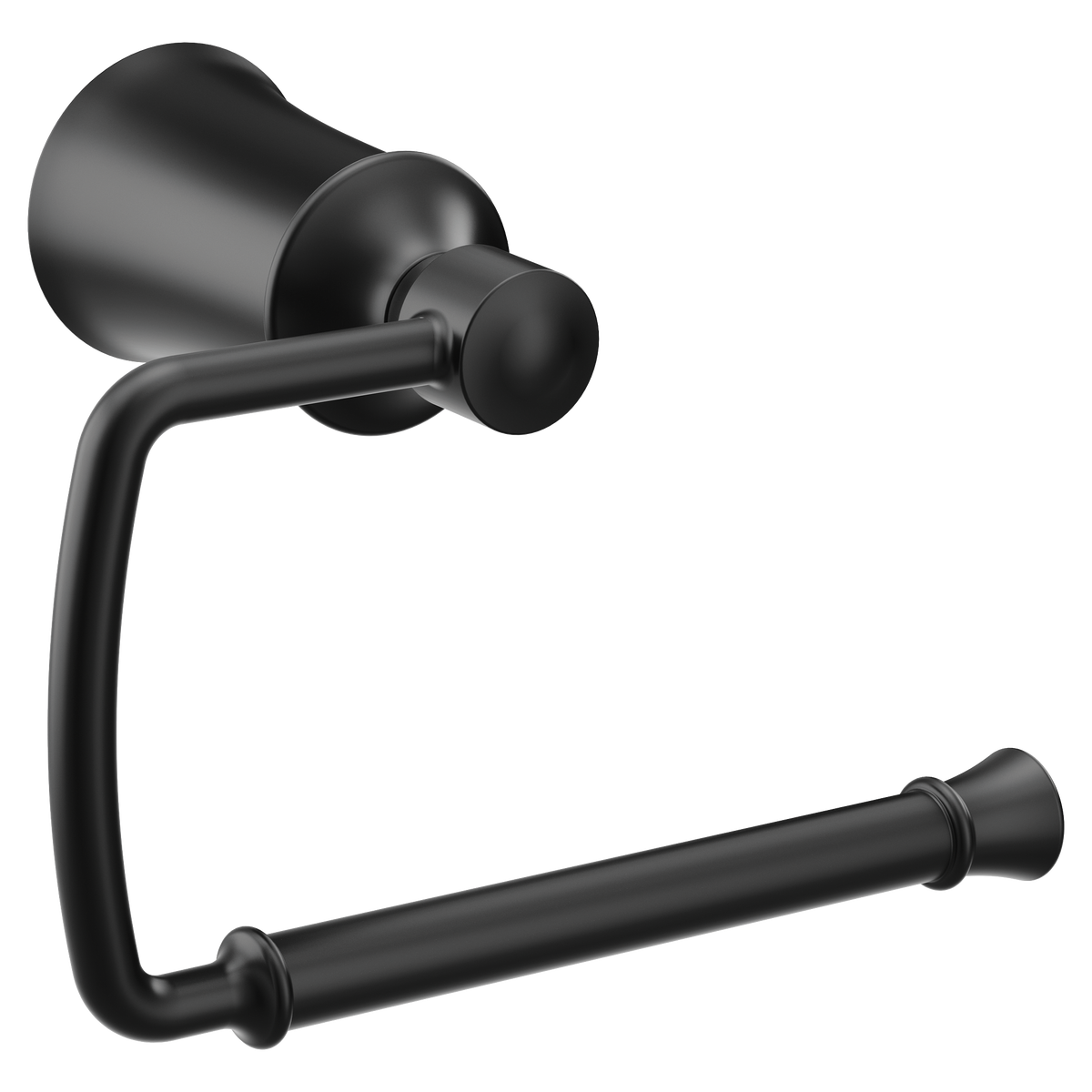 Moen Dartmoor Toilet Paper Holder YB2108 in Matte Black (YB2108BL)