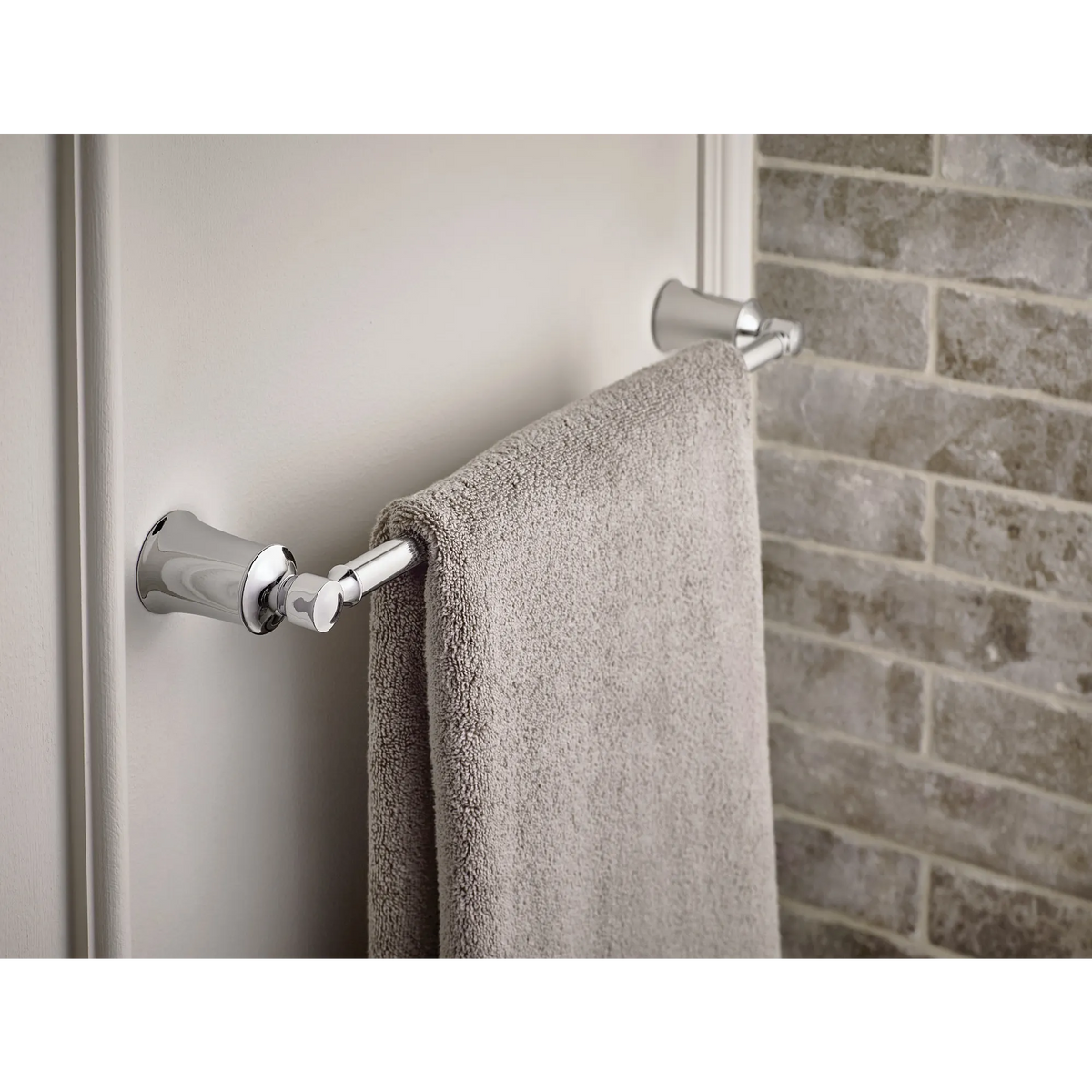 Moen Dartmoor 18" Towel Bar YB2118 in Chrome (YB2118CH) - view 2