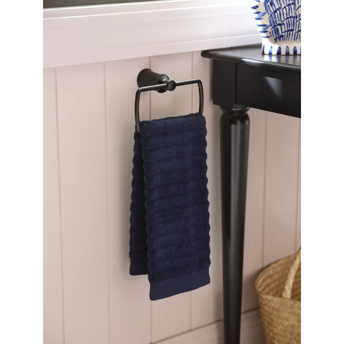Moen Dartmoor Towel Ring YB2186 in Matte Black (YB2186BL) - view 2