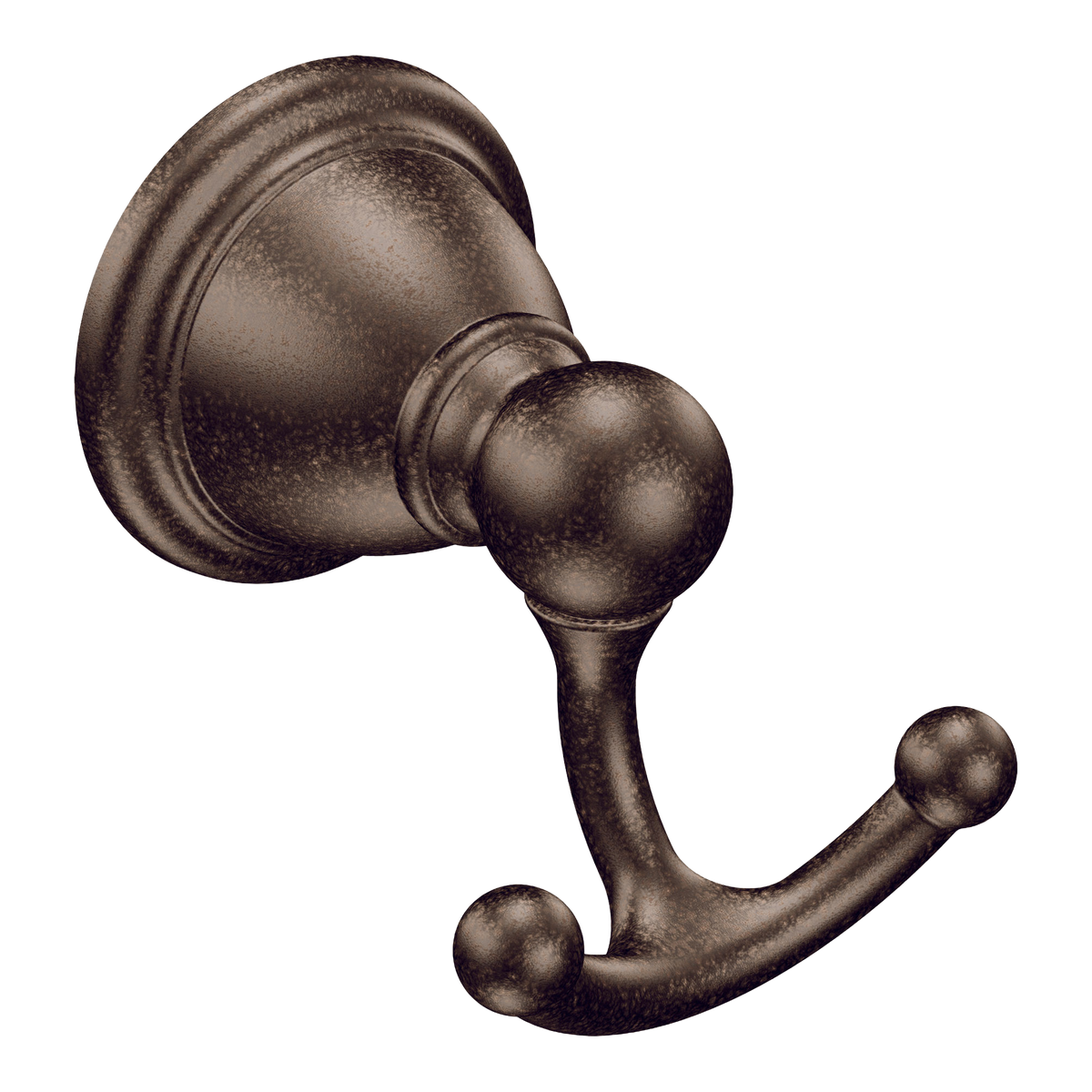 Moen Brantford Double Robe Hook YB2203 in Oil Rubbed Bronze (YB2203ORB)