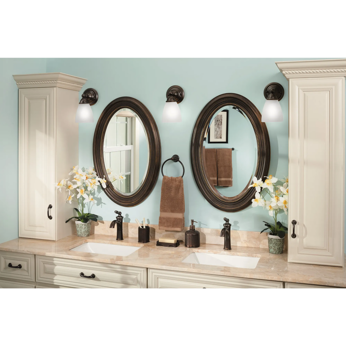 Moen Brantford Single-Handle High-Arc Bathroom Faucet 6600 in Oil Rubbed Bronze (6600ORB) - view 4