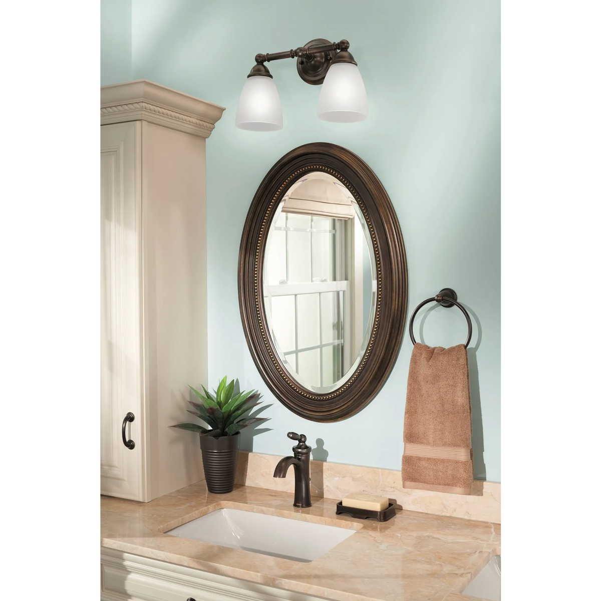 Moen Brantford Bath Light YB2262 in Oil Rubbed Bronze (YB2262ORB) - view 3