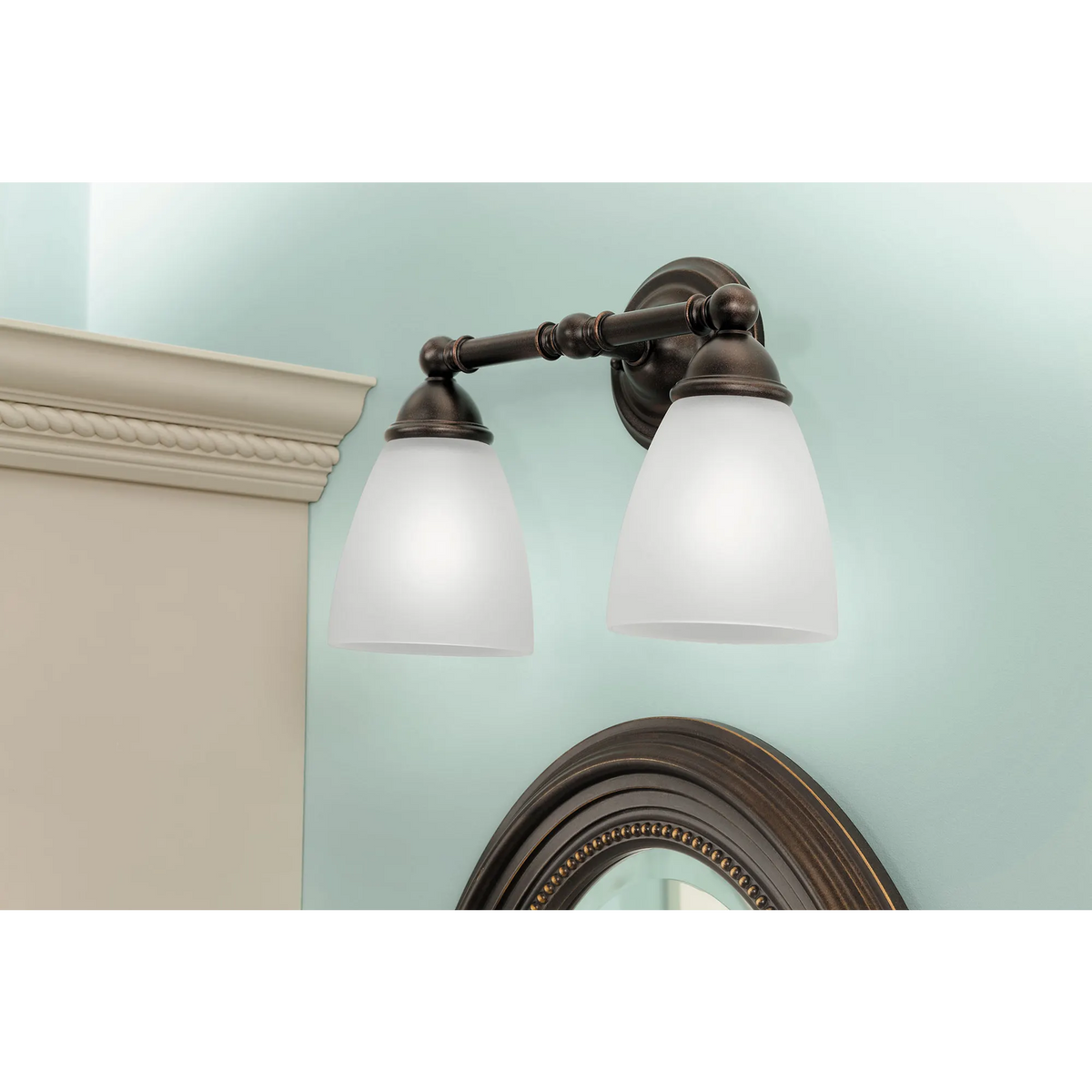 Moen Brantford Bath Light YB2262 in Oil Rubbed Bronze (YB2262ORB) - view 2