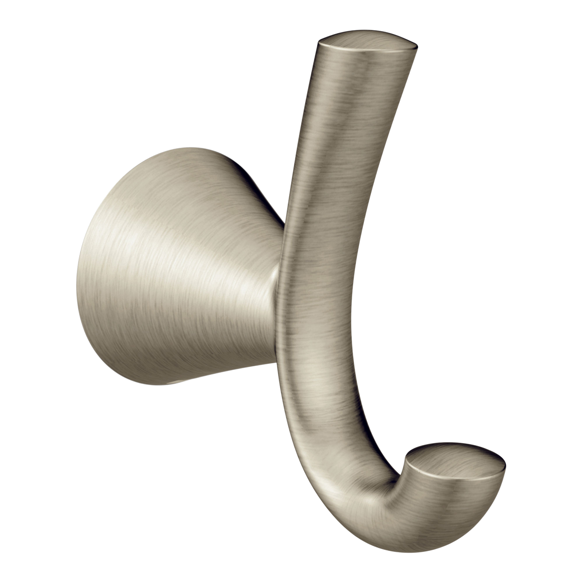 Moen Glyde Double Robe Hook YB2303 in Brushed Nickel (YB2303BN)