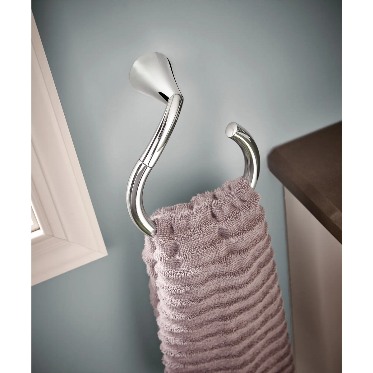 Moen Glyde Towel Ring YB2386 in Chrome (YB2386CH) - view 4