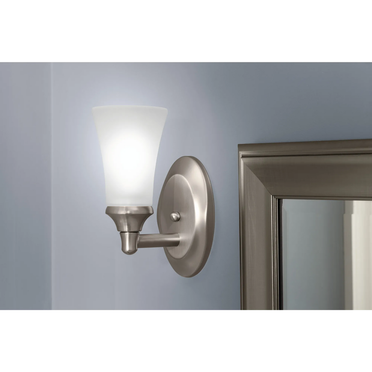 Moen Eva Bath Light YB2861 in Brushed Nickel (YB2861BN) - view 3