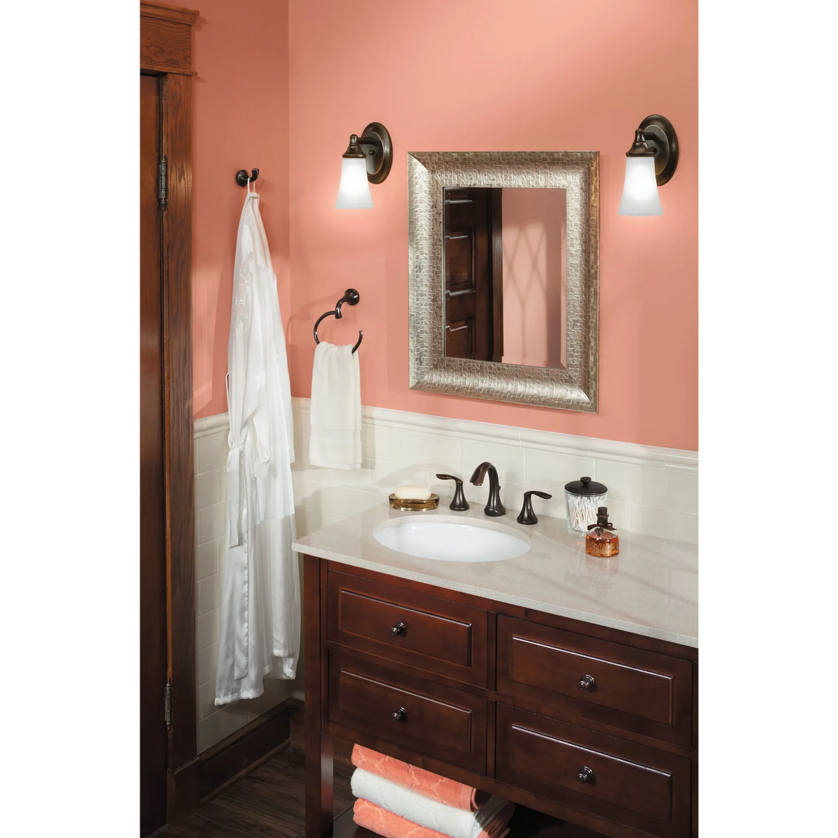 Moen Eva Towel Ring YB2886 in Oil Rubbed Bronze (YB2886ORB) - view 6