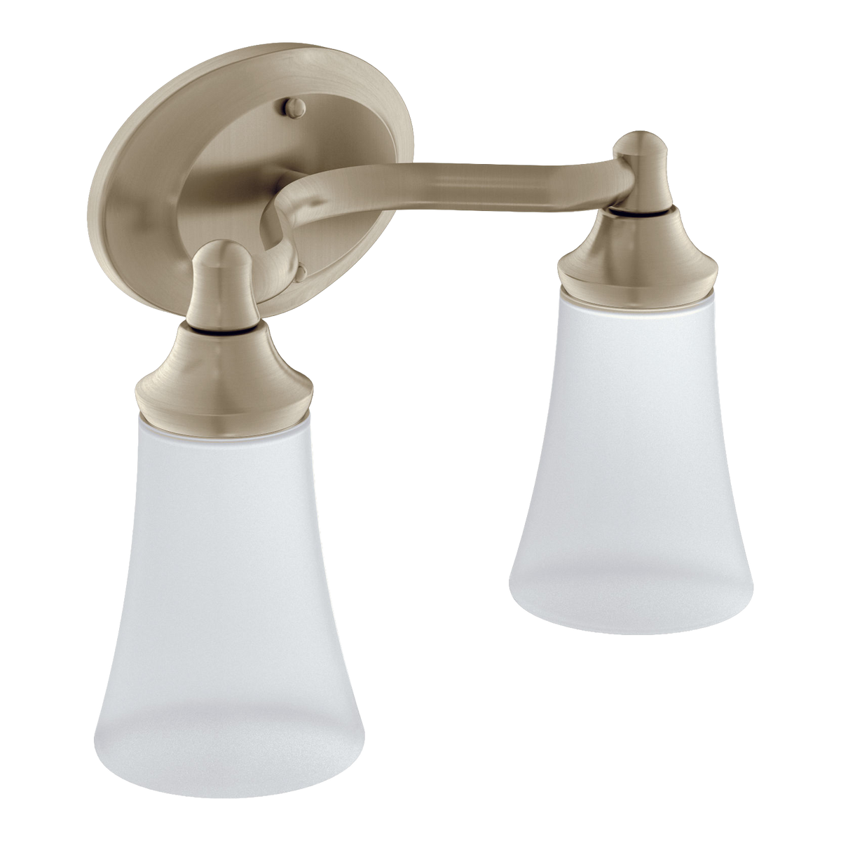 Moen Eva Bath Light YB2862 in Brushed Nickel (YB2862BN)