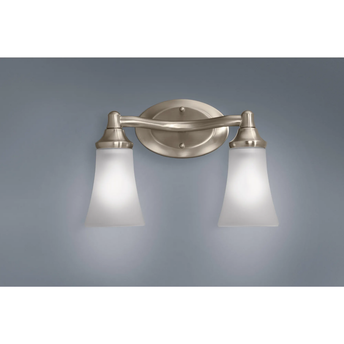 Moen Eva Bath Light YB2862 in Brushed Nickel (YB2862BN) - view 5