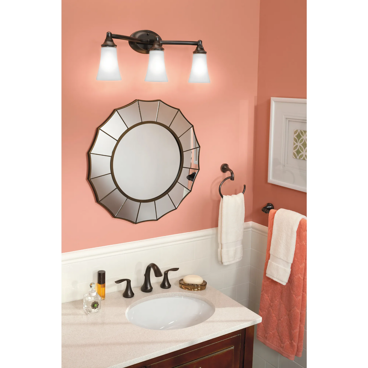 Moen Eva Bath Light YB2863 in Oil Rubbed Bronze (YB2863ORB) - view 7