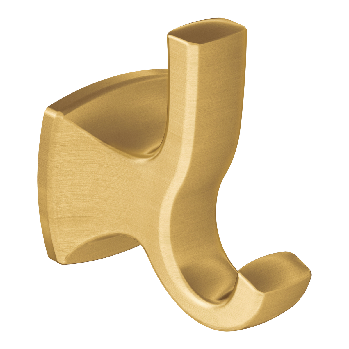 Moen Voss Double Robe Hook YB5103 in Brushed Gold (YB5103BG)