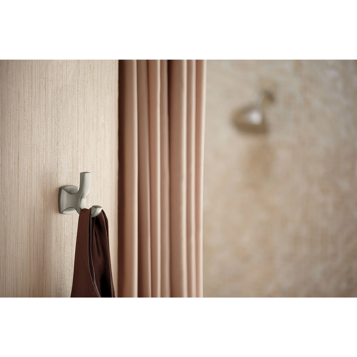 Moen Voss Double Robe Hook YB5103 in Chrome (YB5103CH) - view 4