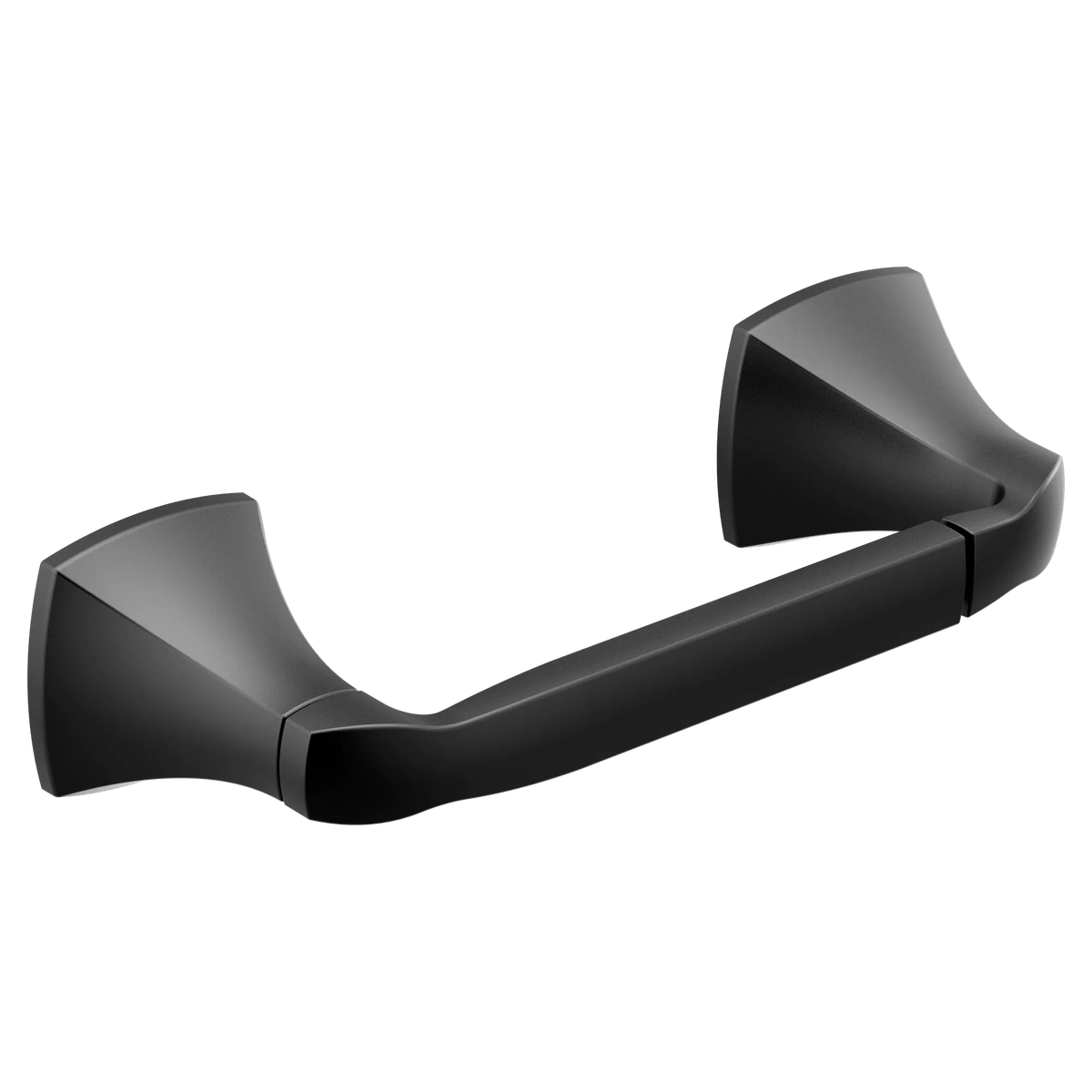 Moen Voss Pivoting Toilet Paper Holder YB5108 in Matte Black (YB5108BL) - view 2